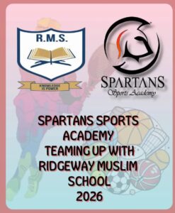 Ridgeway Muslim School – Teaming up with Spartans