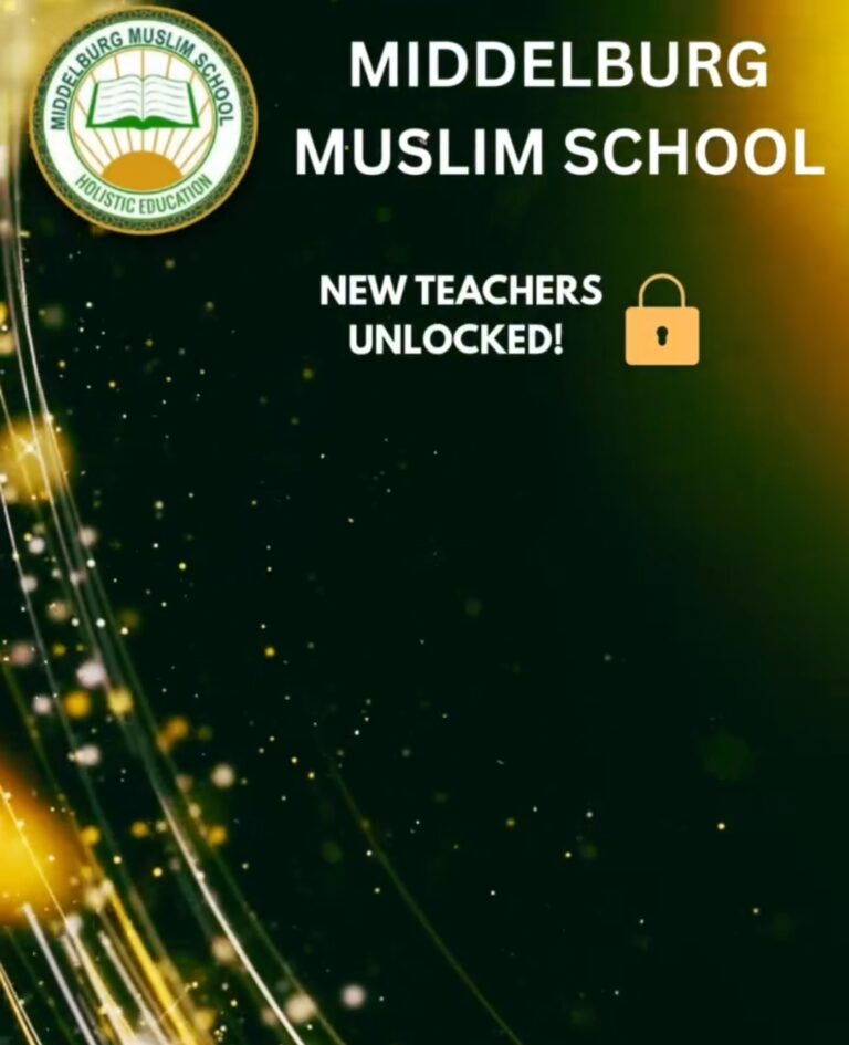 Middleburg Muslim School – New Teachers Unlocked