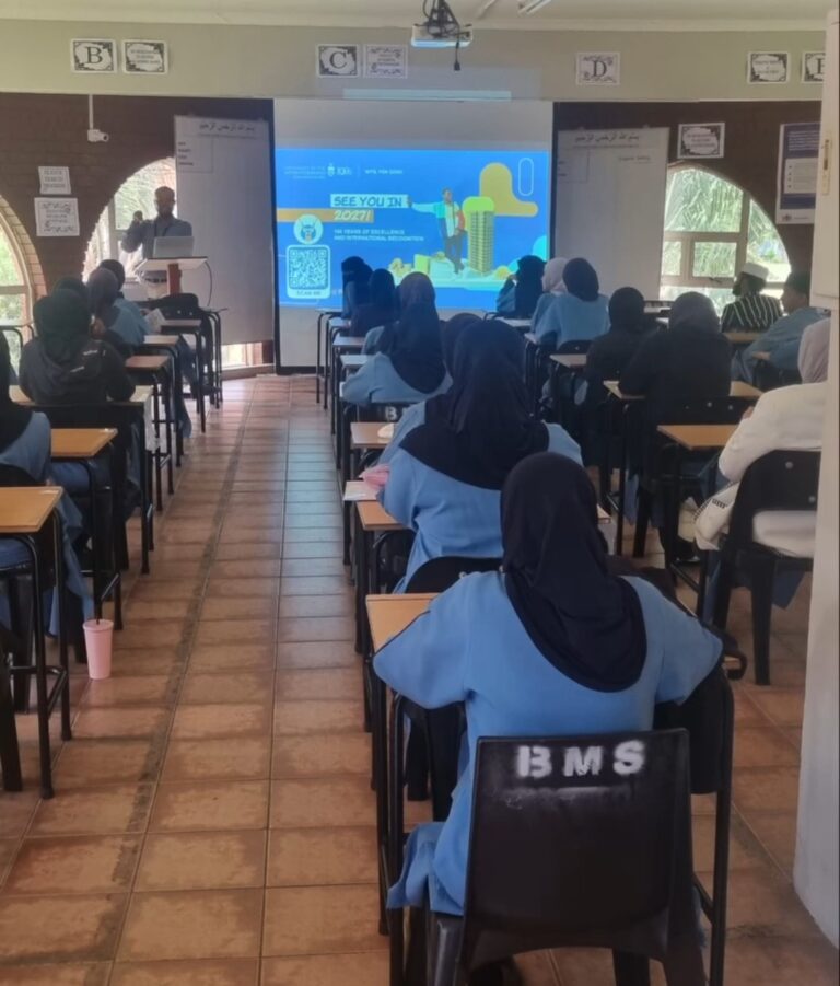 BMS – Presentation by Wits University