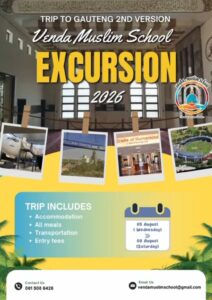 Venda Muslim School – Trip to Gauteng – Excursion