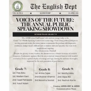 Al Huda Muslim School – Speech Contest Results