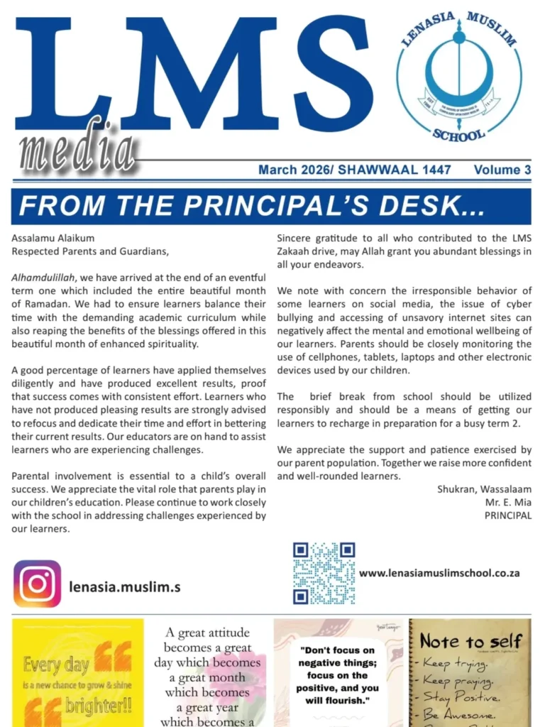 LMS – Newsletter