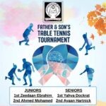 TMS – Annual Father & Son Table Tennis Tournament