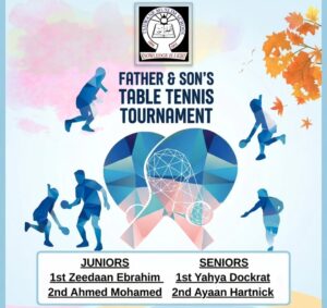 TMS – Annual Father & Son Table Tennis Tournament